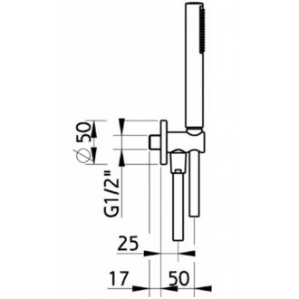 Душевой набор Cisal Shower C200303021