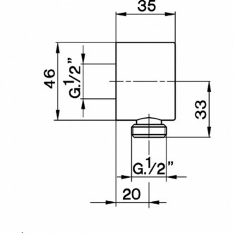 Шланговое подключение Cisal Shower DS01730021