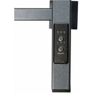 Полотенцесушитель электрический с/т Comfysan Verona-K EC-8 100/50 оружейная сталь