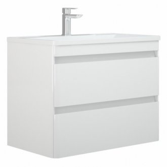 Мебель для ванной Corozo Алабама 100 см повесная белая