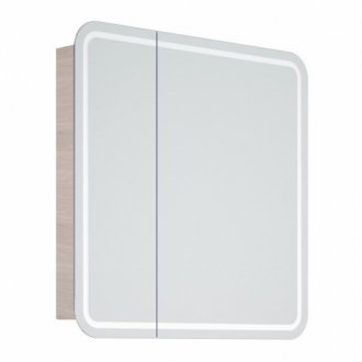 Зеркало-шкаф Corozo Алабама 80/С клен экрю