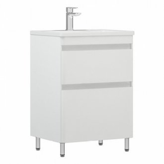 Мебель для ванной Corozo Алабама 60 см белая