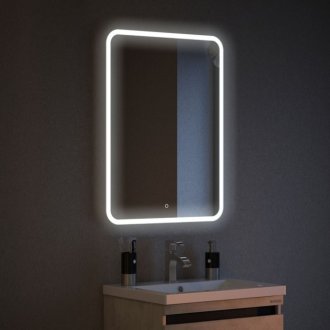 Зеркало с подсветкой Corozo Альбано 60x80 см