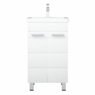 Мебель для ванной Corozo Денвер 50 см белая