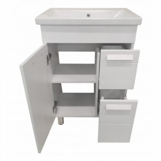 Мебель для ванной Corozo Денвер 60 см белая