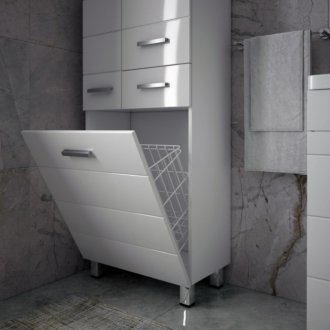 Мебель для ванной Corozo Денвер 50 см белая