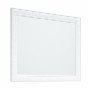 Зеркало Corozo Классика 105 см белое