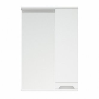 Зеркало со шкафчиком Corozo Лея 50 см белый