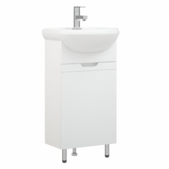 Мебель для ванной Corozo Лея 45 см белая