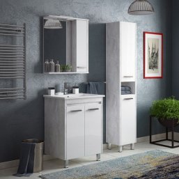 Мебель для ванной Corozo Лорена 60 смнапольная пай...