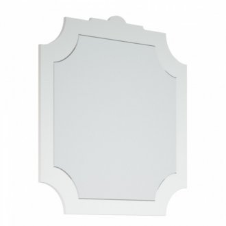 Зеркало Corozo Манойр 85 см белое