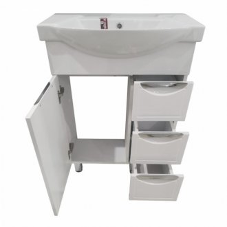 Мебель для ванной Corozo Монро 65 см белая
