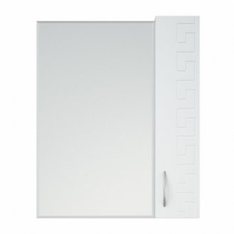 Зеркало со шкафчиком Corozo Олимп 60 см белый