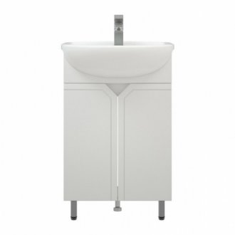 Мебель для ванной Corozo Сириус 55 см белая