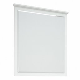 Зеркало Corozo Таормина 85 см белое