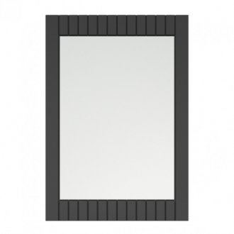 Зеркало Corozo Терра 60 см графит матовый