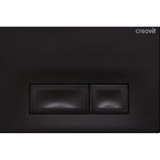 Клавиша смыва Creavit Ore GP3002.01 цвет чёрный матовый