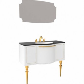 Мебель для ванной Creavit Giza 120 см белая