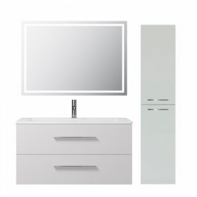 Мебель для ванной Creto Ares White 100 см