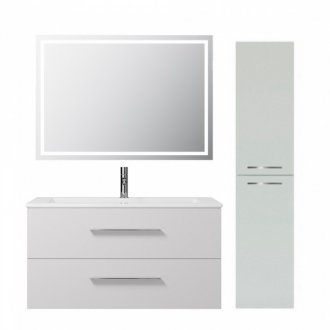 Мебель для ванной Creto Ares White 100 см