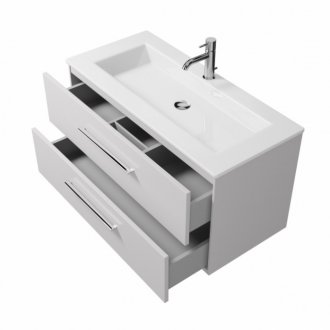 Мебель для ванной Creto Ares White 100 см
