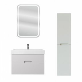 Мебель для ванной Creto Malibu White 80 см