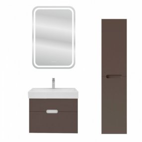 Мебель для ванной Creto Malibu Chocolate 60 см