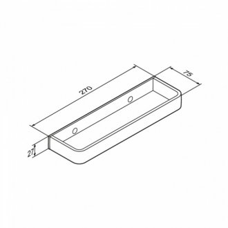 Полотенцедержатель Damixa Jupiter DA7734400