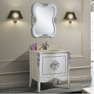 Мебель для ванной Tessoro Joli Белый с серебром