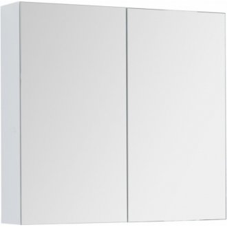 Зеркальный шкаф Dreja Premium 80 белый