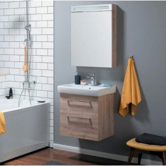 Мебель для ванной Dreja Q Max 55 дуб кантри