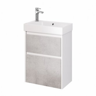 Мебель для ванной Dreja Slim 55 см бетон