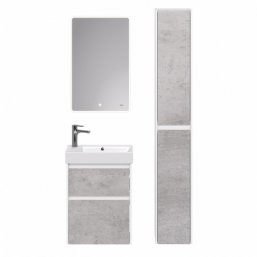 Мебель для ванной Dreja Slim 55 см бетон