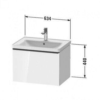 Мебель для ванной Duravit D-Neo 65
