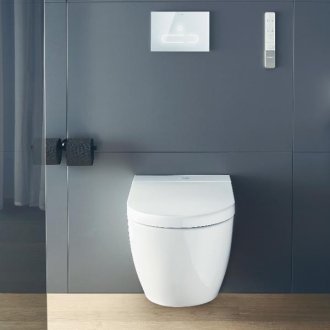 Инсталляция с унитазом Duravit Me by Starck 2510092000 и сиденьем SensoWash F Plus