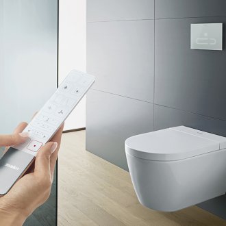 Инсталляция с унитазом Duravit Me by Starck 2510092000 и сиденьем SensoWash F Plus