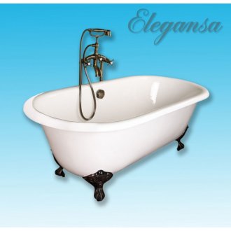 Ванна чугунная Elegansa Gretta Bronze