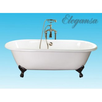 Ванна чугунная Elegansa Gretta Bronze