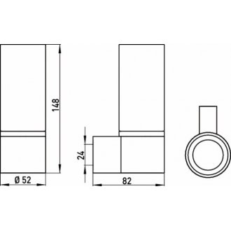 Стакан Emco System2 3520 001 00