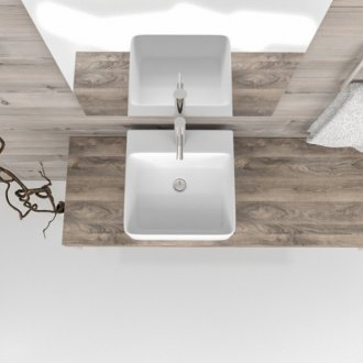 Раковина Esbano Circon CIRCON-40 белая