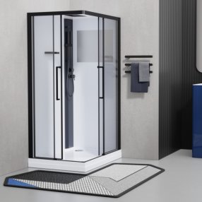 Душевая кабина Esbano Muse ESM-129 CKR левосторонняя