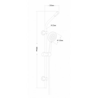 Душевой гарнитур Esko SSS1401