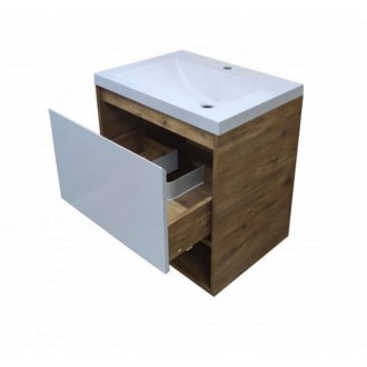 Мебель для ванной Эстет Monaco Wood 60