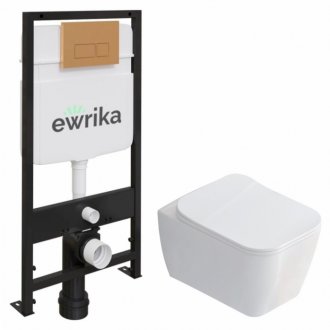 Комплект Ewrika ProLT 0026-2020 + Stworki Монтре SETK3204-2616 + Ewrika 0043 золото матовое