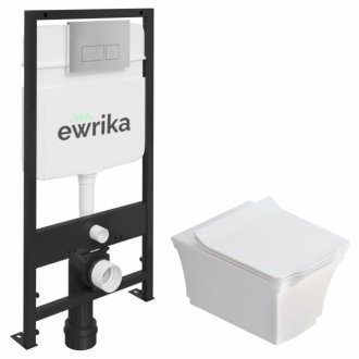 Комплект Ewrika ProLT 0026-2020 + Stworki Хадстен SETK3304-0616-001-1-6000 + Ewrika 0041 хром глянцевый