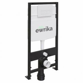 Система инсталляции Ewrika ProLT 0026-2020 с клавишей смыва 0042 белой