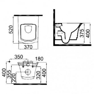 Комплект Ewrika ProLT 0026-2020 + Stworki Хадстен SETK3304-0616-001-1-6000 + Ewrika 0042 белая глянцевая