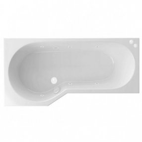 Ванна Excellent Be Spot Soft 160x80 белая левосторонняя