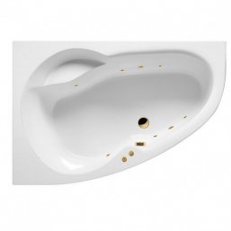 Ванна Excellent Newa Soft 160x95 золото левосторон...