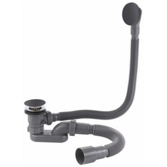 Слив-перелив для ванны Ganzer GZ1199-C черный матовый